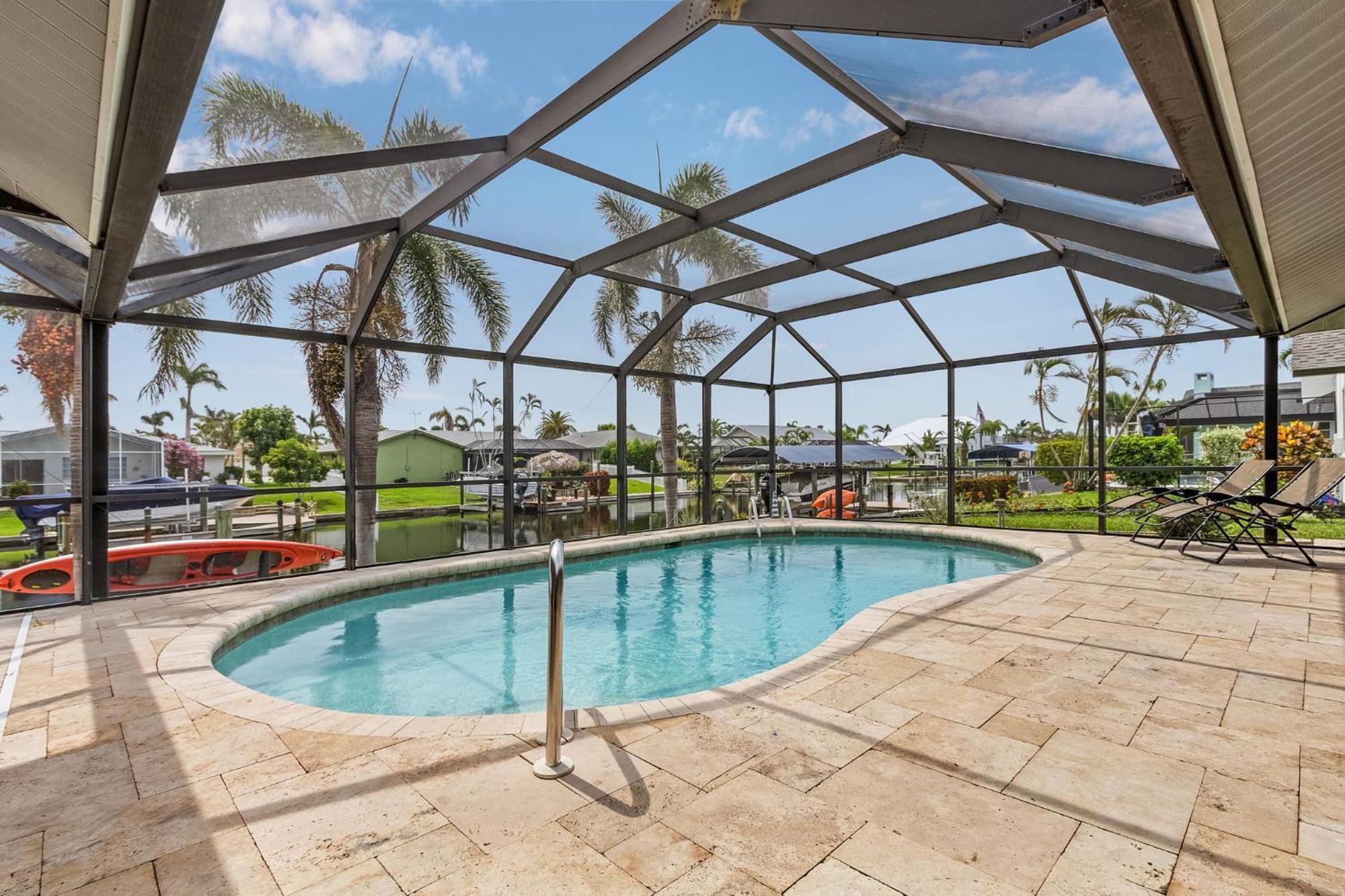 Farmhouse Paradise With Large Heated Pool & Kayak Villa Grill N Chill Roelens Vacations Cape Coral Exterior photo